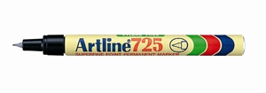 Artline Marker 725 Superfine 0.4 sort.